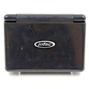 Nintendo DS Lite Hard Shell Console Carry Case Black Intec - fits 6 games too!